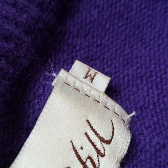 Vintage Sweater Lambs Wool & Angora With Sequins - Picture 11 of 13